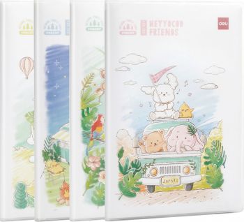 Тетрадка Deli - EN302, 72 листа, широки редове - 6941798452210 - Онлайн книжарница Ciela | ciela.com
