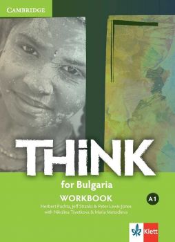 Think for Bulgaria - A1 - Учебна тетрадка за 8. клас по английски език + CD - 9789543443703 - ciela.com