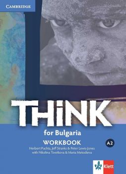 Think for Bulgaria - A2 - Учебна тетрадка по английски език за 8. клас + CD - ciela.com