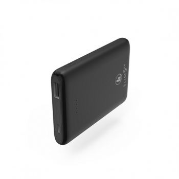 Външна батерия HAMA Slim 5HD - 5000 mAh - USB-A - черен