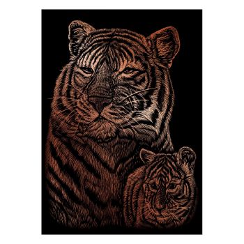 Комплект за гравиране Royal 13х18 - Тигри - Онлайн книжарница Сиела | Ciela.com