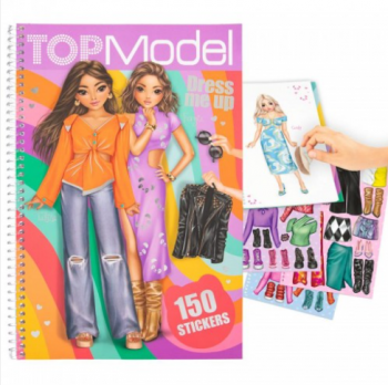 TOPModel Книжка със стикери Облечи ме - Dress me up - 4010070631727 - Онлайн книжарница Ciela | ciela.com