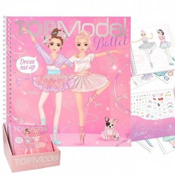 TOPModel Книжка със стикери облечи ме BALLET - 4010070631536 - Онлайн книжарница Ciela | ciela.com