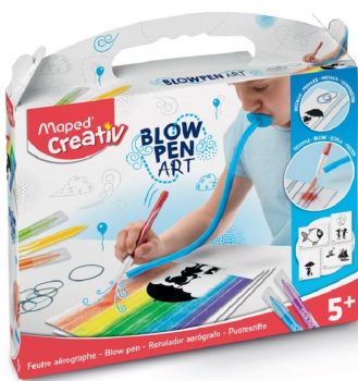 Творчески комплект Maped Creativ COLOR&PLAY - BLOWPEN флумастри STRING ART 21 части 5+ - 3154148467106 - Онлайн книжарница Ciela | Ciela.com