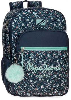 Ученическа раница Pepe Jeans Alenka с две отделения - 8435692749661 - Онлайн книжарница Ciela | ciela.com
