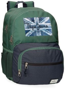 Ученическа раница Pepe Jeans Jebb с две отделения - 8435692787038 - Онлайн книжарница Ciela | ciela.com
