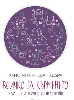 Всичко за кърменето - Христина Янева - Хедра - издателство Сиела - онлайн книжарница Сиела | Ciela.com