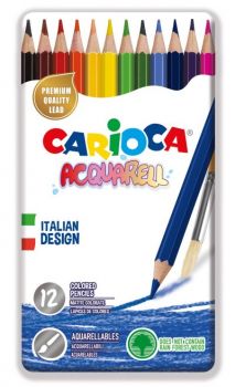 Моливи Carioca - акварел - 12 цвята - 8003511428570 - Онлайн книжарница Ciela | Ciela.com