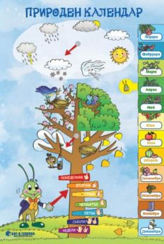 Златно ключе - Учебно табло - Природен календар за 3. група на детската градина - Онлайн книжарница Сиела | Ciela.com