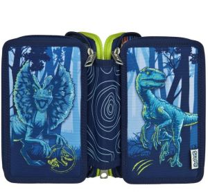 Ученически несесер - Undercover - Scooli - Jurassic World - с три отделения - 4043946326649  - Онлайн книжарница Ciela | ciela.comа