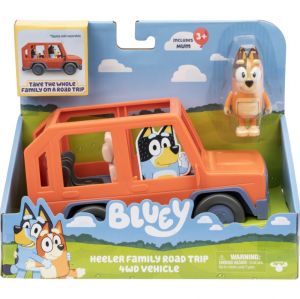 BLUEY Игрален комплект - Heeler Family Road Trip - Семейният джип за екскурзии - с фигурка - 630996176610 - Онлайн книжарница Ciela | ciela.com