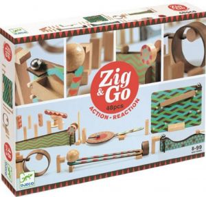 Детски конструктор Djeco Zig & Go - 48 части - 3070900056442 - Онлайн книжарница Ciela | ciela.com