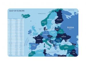 Подложка за бюро PP Europa, 43х29 см