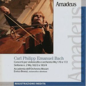 AM 230 - CARL PHILIPP EMANUEL BACH-WQ 170 E 172 SINFONIE N.2