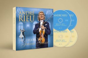 Andre Rieu - Thank you, Johann Strauss - 3 CDs + DVD - предстоящо