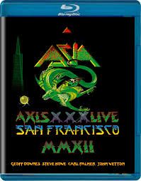 Asia ‎- Axis XXX Live San Francisco -  Blu-Ray