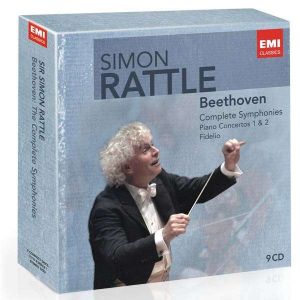 BEETHOVEN - SIMON RATTLE COMPLETE SYMPHONIES - 9CD