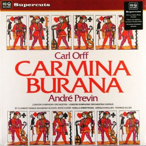 Carl Orff -  Carmina Burana - Andre Previn - LP - плоча