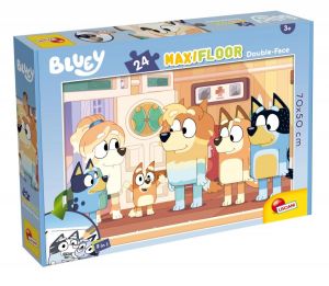 Двулицев пъзел - Bluey - 24 части - 8008324099580 - Онлайн книжарница Ciela | ciela.com