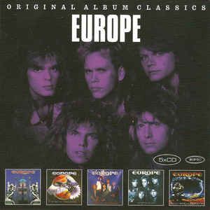 Europe ‎- Original Album Classics - 5 CD - Box Set