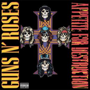 Guns N Roses ‎- Appetite For Destruction - LP - плоча