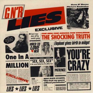 Guns N' Roses ‎- G N' R Lies - CD