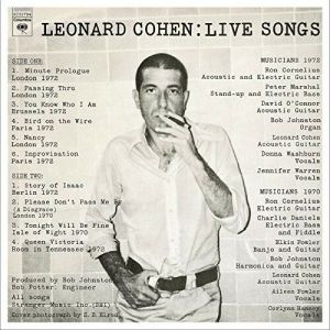 Leonard Cohen - Live Songs - LP