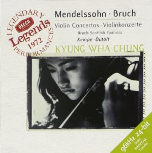 Mendelssohn / Bruch -  Kyung-Wha Chung Dutoit  Kempe ‎- Violin - CD