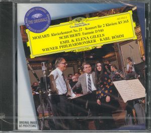 Mozart / Schubert - Piano Concerto K.595; Concerto for 2 Pianos K.365 /  Fantasy D940 Elena Gilels /  Emil Gilels / Karl Böhm - CD