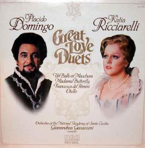 Plácido Domingo / Katia Ricciarelli - Great Love Duets - CD