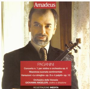 Niccolò Paganini ‎– Concerto per Violino E orchestra N.1 - AM 211