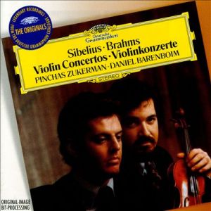 Sibelius / Brahms -  Pinchas Zukerman  Daniel Barenboim ‎- Violin Concertos - CD