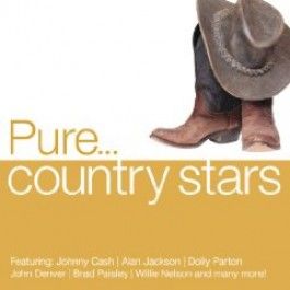 VARIOUS PURE...- COUNTRY STARS 4 CD