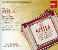 Verdi - Attila  Samuel Ramey /  Muti ‎- 2CD+CDROM